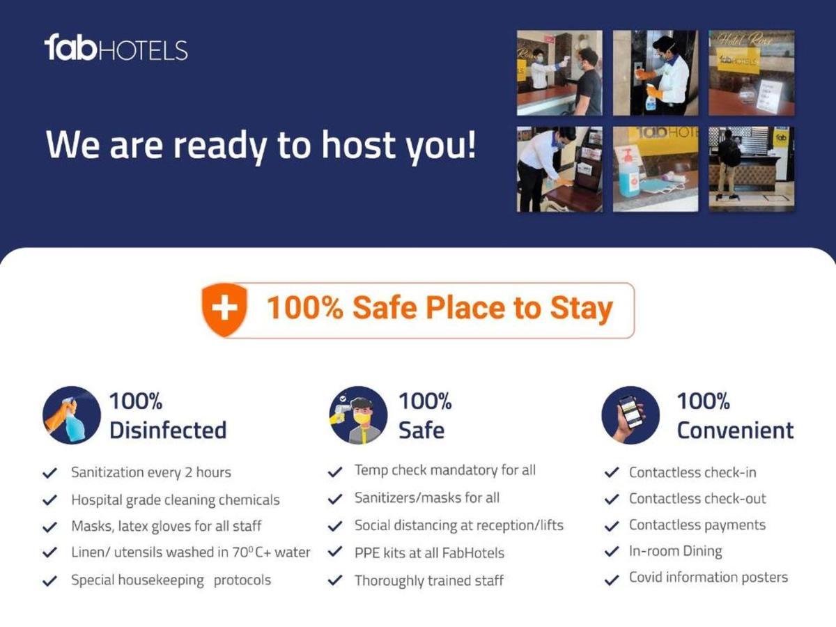 Fabhotel Pride Inn - Nr Tcs Deccan Park, Hitech City Hyderabad Exteriör bild